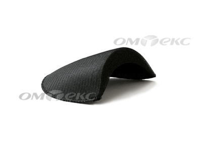 Плечевые накладки OВТ-10, обшитые, цвет чёрный - купить в Туле. Цена: 17.64 руб.