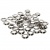 Люверсы, металлические/10мм/никель (упак.1000 шт) - купить в Туле. Цена: 637 руб.