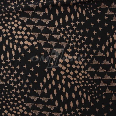 Плательная ткань "Софи" 12.1, 75 гр/м2, шир.150 см, принт этнический - купить в Туле. Цена 243.96 руб.