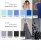 Креп стрейч Амузен 14-4121, 85 гр/м2, шир.150см, цвет голубой - купить в Туле. Цена 194.07 руб.