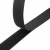 Липучка с покрытием ПВХ, шир. 25 мм (упак. 25 м), цвет чёрный - купить в Туле. Цена: 14.93 руб.