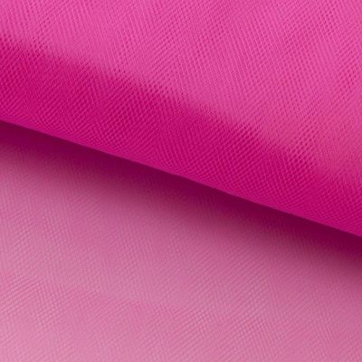 Фатин матовый 16-31, 12 гр/м2, шир.300см, цвет барби розовый - купить в Туле. Цена 100.92 руб.