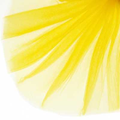 Фатин блестящий 16-70, 12 гр/м2, шир.300см, цвет жёлтый - купить в Туле. Цена 109.72 руб.