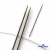 Спицы для вязания металлические d-2.5 мм круговые на тросике 53 см - купить в Туле. Цена: 54.45 руб.