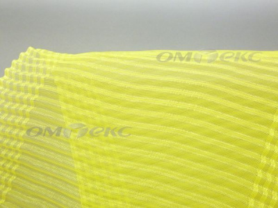 Лента капроновая "Гофре", шир. 110 мм/уп. 50 м, цвет жёлтый - купить в Туле. Цена: 33.37 руб.