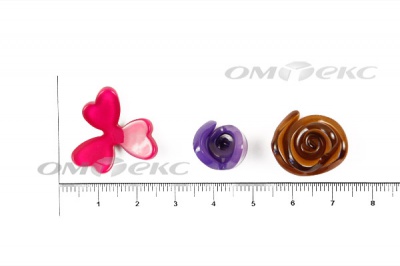 Украшение "Розы малые №1" 20мм - купить в Туле. Цена: 32.49 руб.