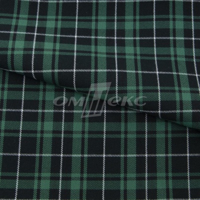 Ткань костюмная Клетка 25577, т.зеленый/зеленый./ч/бел, 230 г/м2, шир.150 см - купить в Туле. Цена 539.74 руб.