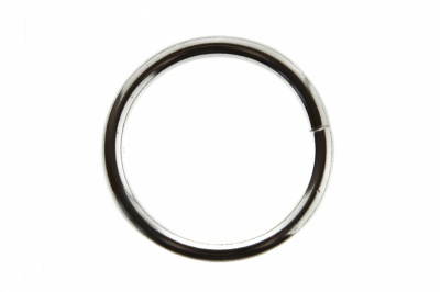 Кольцо металлическое d-3 х 32 мм, цв.-никель - купить в Туле. Цена: 3.92 руб.