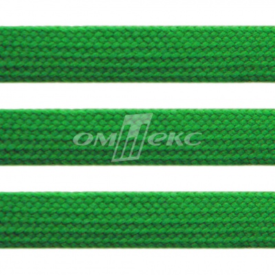 Шнур 15мм плоский (100+/-1м) №16 зеленый - купить в Туле. Цена: 10.21 руб.