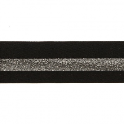 #2/6-Лента эластичная вязаная с рисунком шир.52 мм (45,7+/-0,5 м/бобина) - купить в Туле. Цена: 69.33 руб.