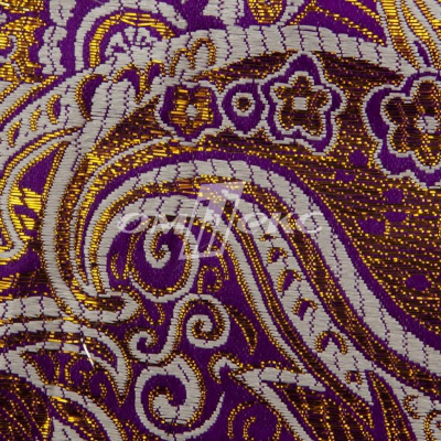 Ткань костюмная жаккард №9, 140 гр/м2, шир.150см, цвет фиолет - купить в Туле. Цена 387.20 руб.