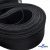 Регилиновая лента мягкая, пластик, шир.40мм, (уп.22+/-0,5м), цв.- черный - купить в Туле. Цена: 294 руб.