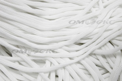 Шнур Т-02 (4с2) мелкое плетение 4мм 100 м белый - купить в Туле. Цена: 2.50 руб.