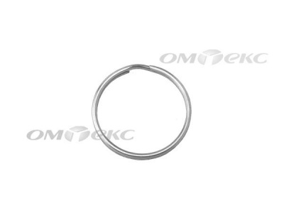 Кольцо металлическое d-20 мм, цв.-никель - купить в Туле. Цена: 3.19 руб.