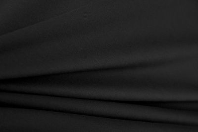 Трикотаж "Grange" BLACK 1# (2,38м/кг), 280 гр/м2, шир.150 см, цвет чёрно-серый - купить в Туле. Цена 870.01 руб.