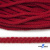 Шнур плетеный d-6 мм, круглый 70% хлопок 30% полиэстер, уп.90+/-1 м, цв.1064-красный - купить в Туле. Цена: 588 руб.