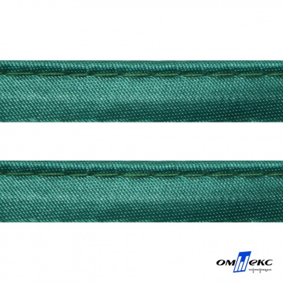 Кант атласный 140, шир. 12 мм (в упак. 65,8 м), цвет т.зелёный - купить в Туле. Цена: 237.16 руб.