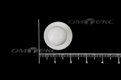 Пуговица поварская "Пукля", 10 мм, цвет белый - купить в Туле. Цена: 2.28 руб.