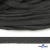 Шнур плетеный d-8 мм плоский, 70% хлопок 30% полиэстер, уп.85+/-1 м, цв.1026-серый - купить в Туле. Цена: 735 руб.