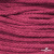 Шнур плетеный d-6 мм, 70% хлопок 30% полиэстер, уп.90+/-1 м, цв.1068-фуксия - купить в Туле. Цена: 588 руб.