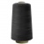 Швейные нитки (армированные) 28S/2, нам. 2 500 м, цвет чёрный - купить в Туле. Цена: 139.91 руб.