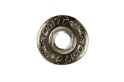 Кнопка металлическая "Альфа" с пружиной, 15 мм (уп. 720+/-20 шт), цвет никель - купить в Туле. Цена: 1 466.73 руб.