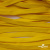 Шнур плетеный (плоский) d-12 мм, (уп.90+/-1м), 100% полиэстер, цв.269 - жёлтый - купить в Туле. Цена: 8.62 руб.