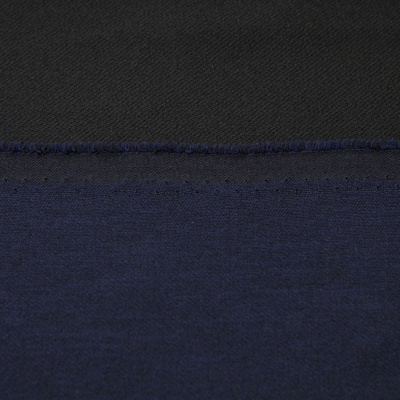 Ткань костюмная 26150 2009, 214 гр/м2, шир.150см, цвет т.синий - купить в Туле. Цена 358.58 руб.