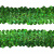 Тесьма с пайетками D4, шир. 30 мм/уп. 25+/-1 м, цвет зелёный - купить в Туле. Цена: 1 087.39 руб.
