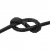 Шнур вощенный (25+/-1ярд) черный  - купить в Туле. Цена: 104.42 руб.