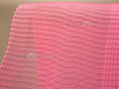 Лента капроновая "Гофре", шир. 110 мм/уп. 50 м, цвет розовый - купить в Туле. Цена: 35.60 руб.
