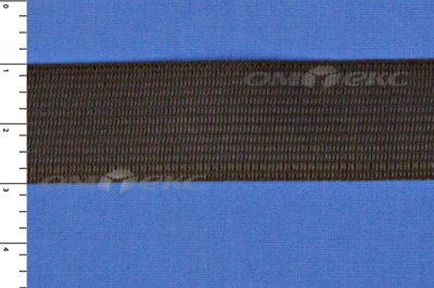 Окантовочная тесьма №216, шир. 22 мм (в упак. 100 м), цвет коричневый - купить в Туле. Цена: 271.60 руб.