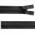 Молния водонепроницаемая PVC Т-7, 20 см, неразъемная, цвет чёрный - купить в Туле. Цена: 21.56 руб.