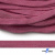 Шнур плетеный d-8 мм плоский, 70% хлопок 30% полиэстер, уп.85+/-1 м, цв.1029-розовый - купить в Туле. Цена: 735 руб.