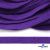 Шнур плетеный d-8 мм плоский, 70% хлопок 30% полиэстер, уп.85+/-1 м, цв.1030-фиолет - купить в Туле. Цена: 735 руб.