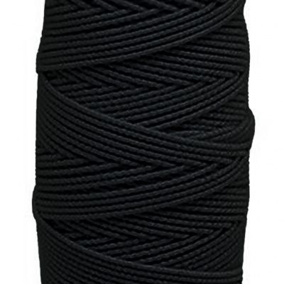 Нитка - резинка Спандекс 25 м (уп-10шт)-чёрные - купить в Туле. Цена: 36.02 руб.