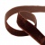 Лента бархатная нейлон, шир.12 мм, (упак. 45,7м), цв.120-шоколад - купить в Туле. Цена: 392 руб.
