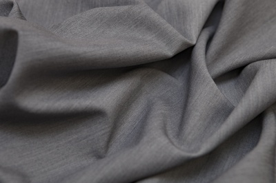Костюмная ткань с вискозой "Флоренция", 195 гр/м2, шир.150см, цвет св.серый - купить в Туле. Цена 491.97 руб.