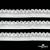 Резинка бельевая ажурная #123-11, шир.11 мм, цв.белый - купить в Туле. Цена: 7.23 руб.