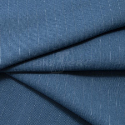Костюмная ткань "Жаклин", 188 гр/м2, шир. 150 см, цвет серо-голубой - купить в Туле. Цена 426.49 руб.