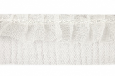 Тесьма плетеная "Рюш" №1, упак. 45,72 м - купить в Туле. Цена: 46.82 руб.
