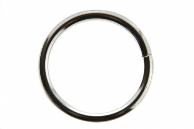 Кольцо металлическое d-38 мм, цв.-никель - купить в Туле. Цена: 4.89 руб.