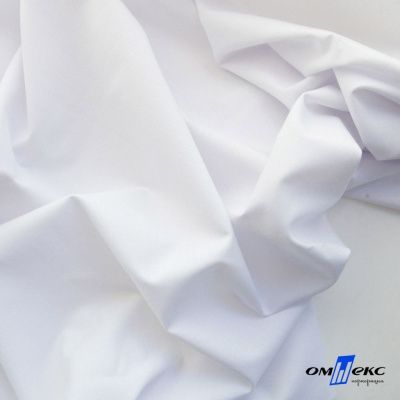 Ткань сорочечная Илер 100%полиэстр, 120 г/м2 ш.150 см, цв.белый - купить в Туле. Цена 290.24 руб.