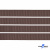 Репсовая лента 005, шир. 6 мм/уп. 50+/-1 м, цвет коричневый - купить в Туле. Цена: 88.45 руб.