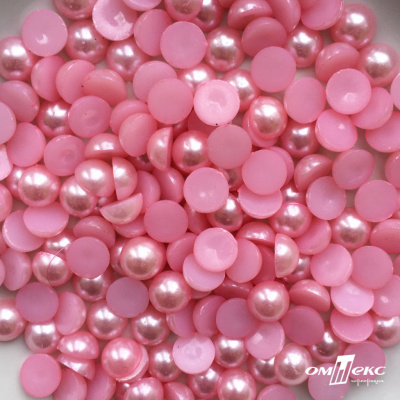 0404-5146В-Полубусины пластиковые круглые "ОмТекс", 10 мм, (уп.50гр=175+/-3шт), цв.101-св.розовый - купить в Туле. Цена: 64.11 руб.