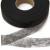 Прокладочная лента (паутинка) DF23, шир. 15 мм (боб. 100 м), цвет чёрный - купить в Туле. Цена: 1.13 руб.