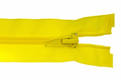 Спиральная молния Т5 131, 90 см, автомат, цвет жёлтый - купить в Туле. Цена: 14.20 руб.