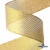 Лента металлизированная "ОмТекс", 50 мм/уп.22,8+/-0,5м, цв.- золото - купить в Туле. Цена: 149.71 руб.