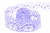 Тесьма кружевная 0621-2063, шир. 40 мм/уп. 20+/-1 м, цвет 107-фиолет - купить в Туле. Цена: 933.93 руб.