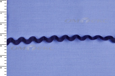 Тесьма плетеная "Вьюнчик"/т.синий - купить в Туле. Цена: 48.03 руб.
